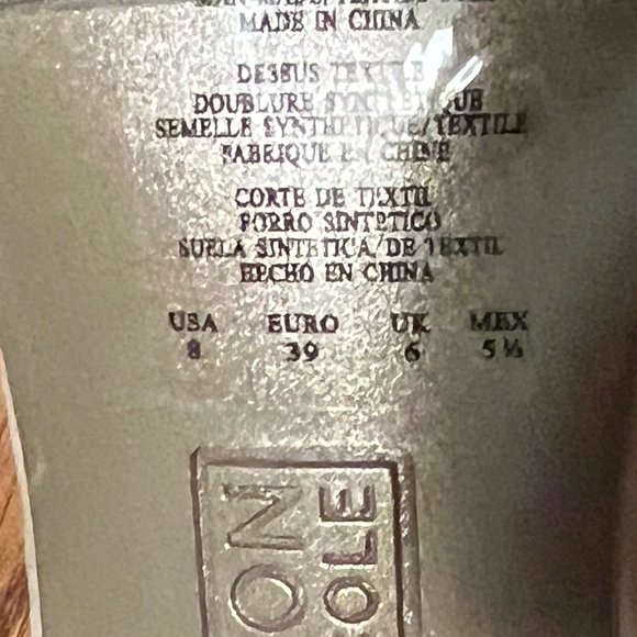 KENNETH COLE REACTION WOMEN’s DRESS HEELED SANDAL Gold - Picture 4 of 5